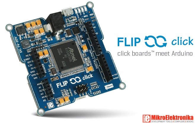 Flip&Click schede di espansione click boards per arduino